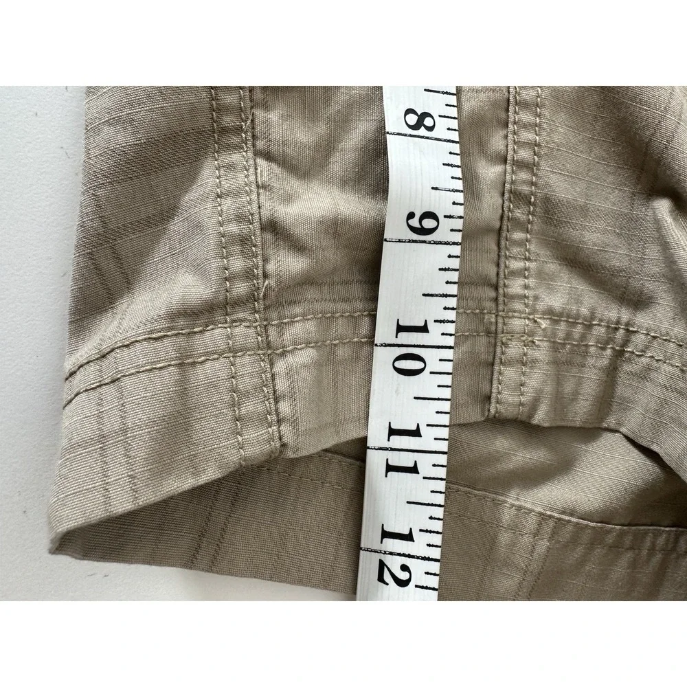 The North Face Cargo‎ Shorts Men Size 38 Beige Hiking Fishing Camping Pockets